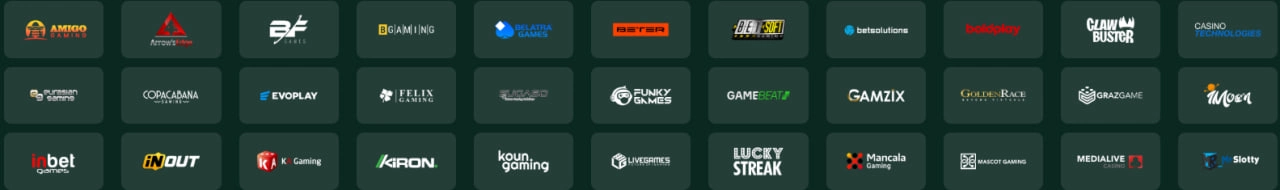 villaspin casino gaming providers